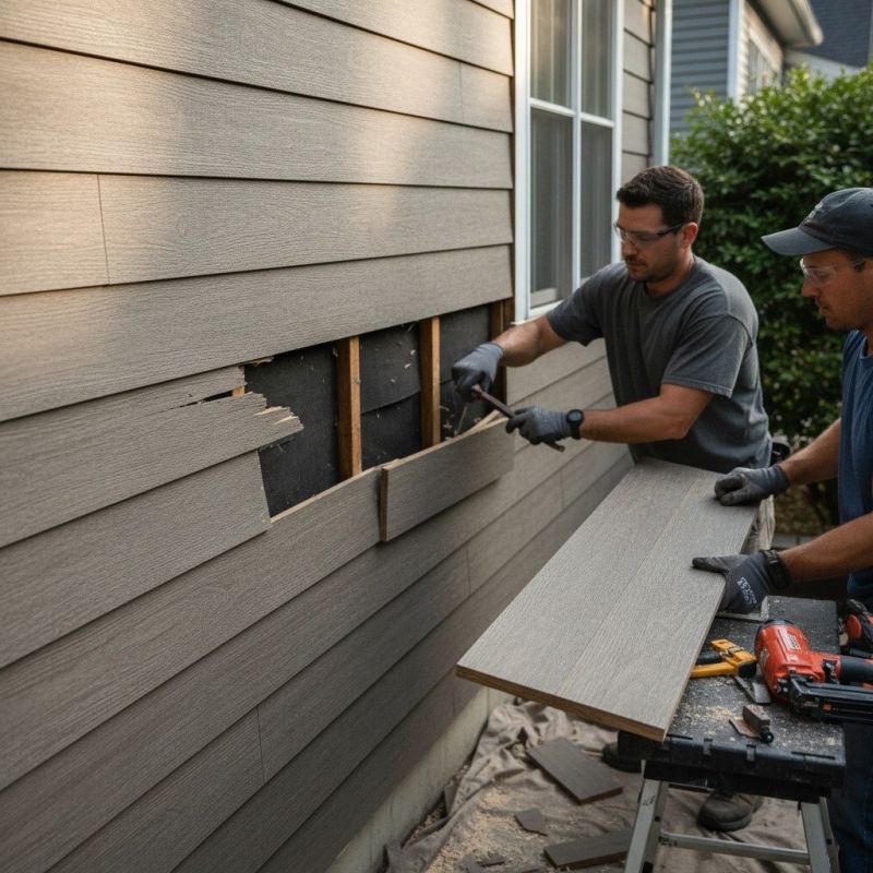 Exterior Wood Siding Repair