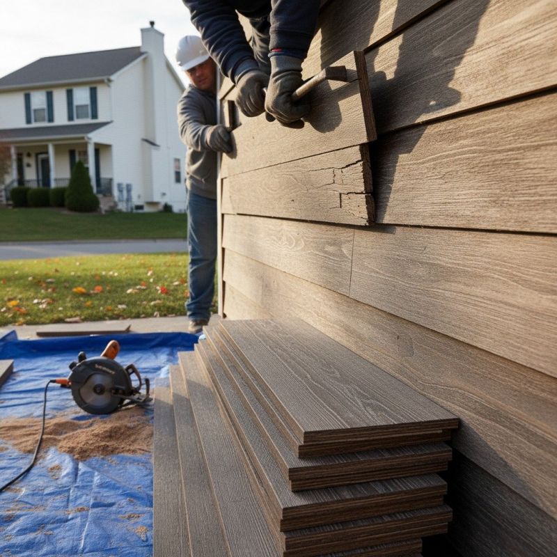 Board Siding Repair detail