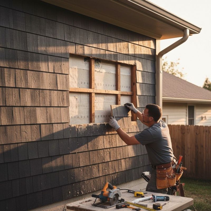 Board Siding Repair detail